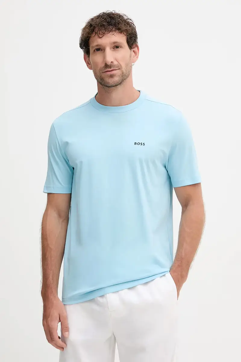 BOSS Green T-shirt Uomo Blu 2982534
