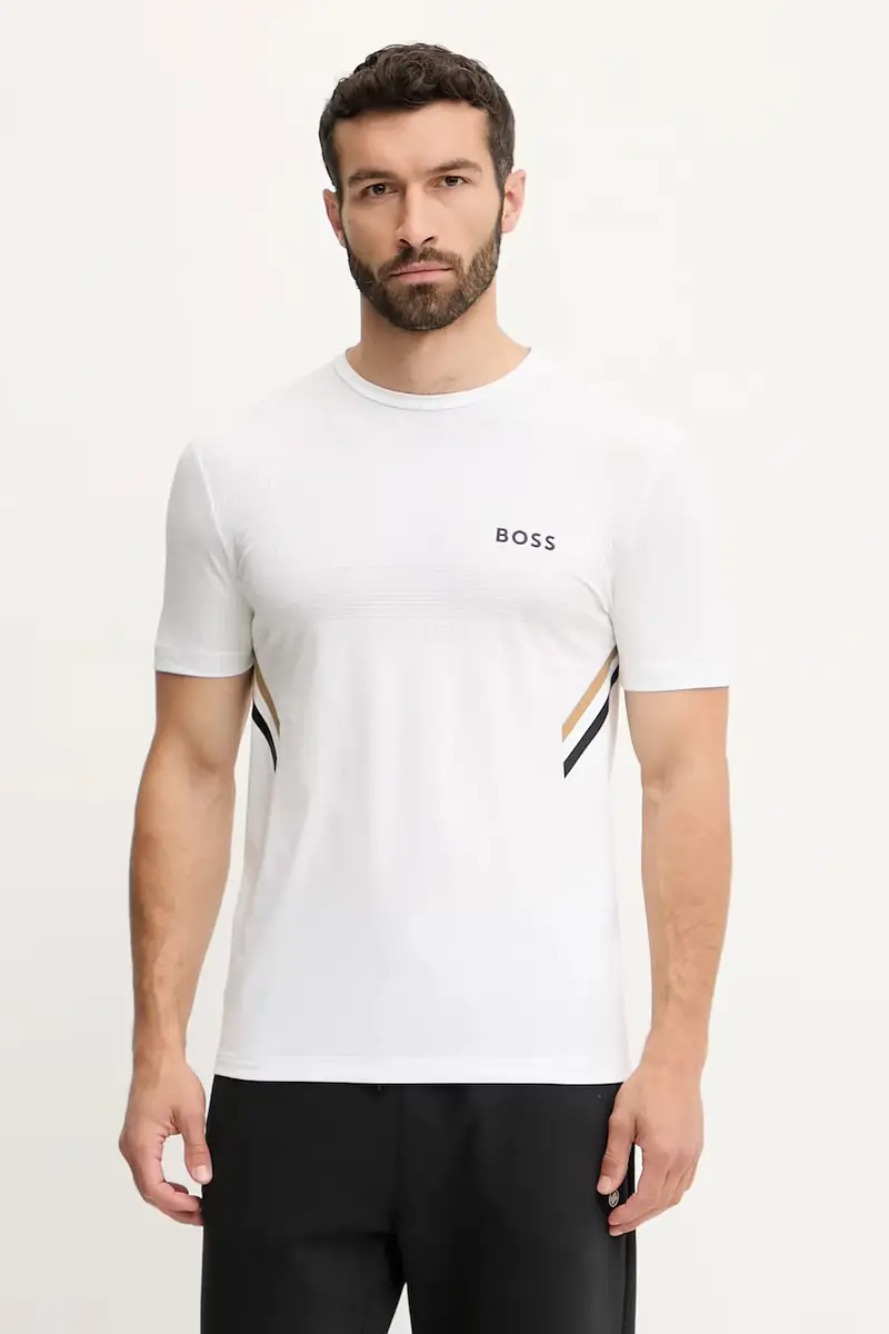 BOSS Green T-shirt Uomo Bianco 3124680