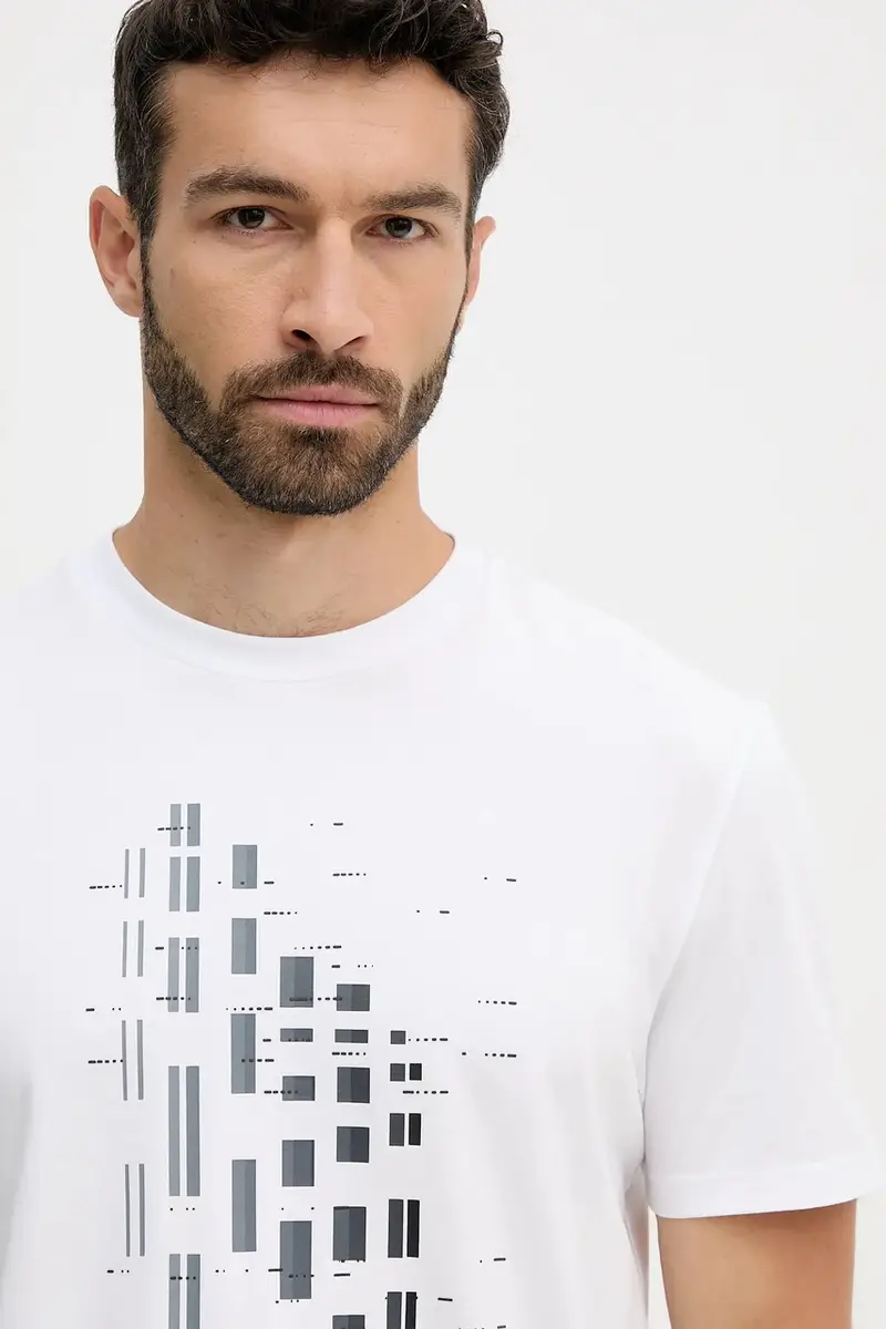 BOSS Green T-shirt Uomo Bianco 3577233 miniatura 4