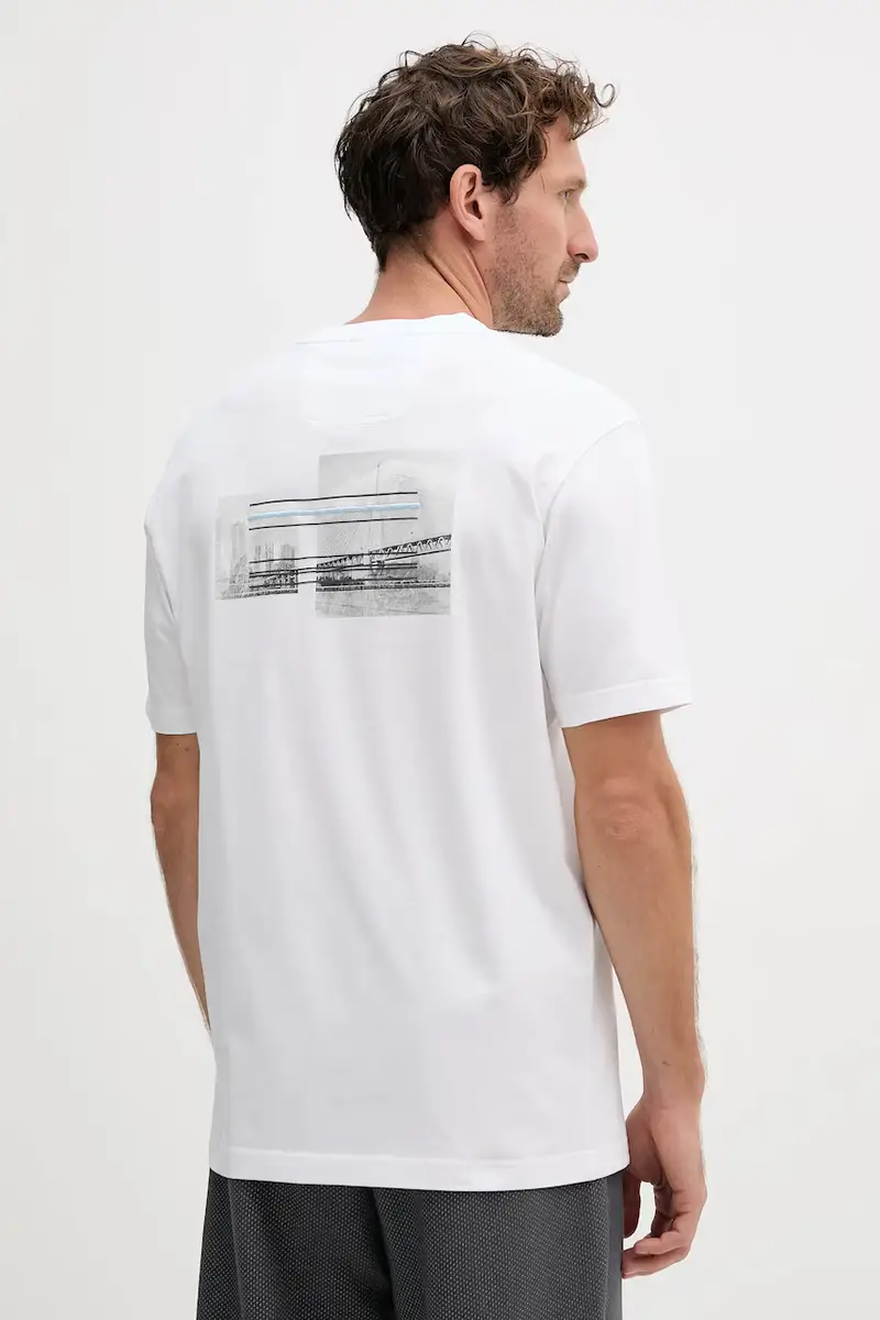 BOSS Green T-shirt Uomo Bianco 3124604