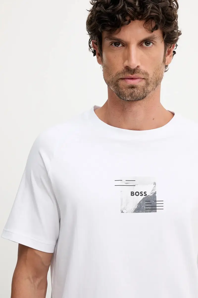 BOSS Green T-shirt Uomo Bianco 3423615 miniatura 4