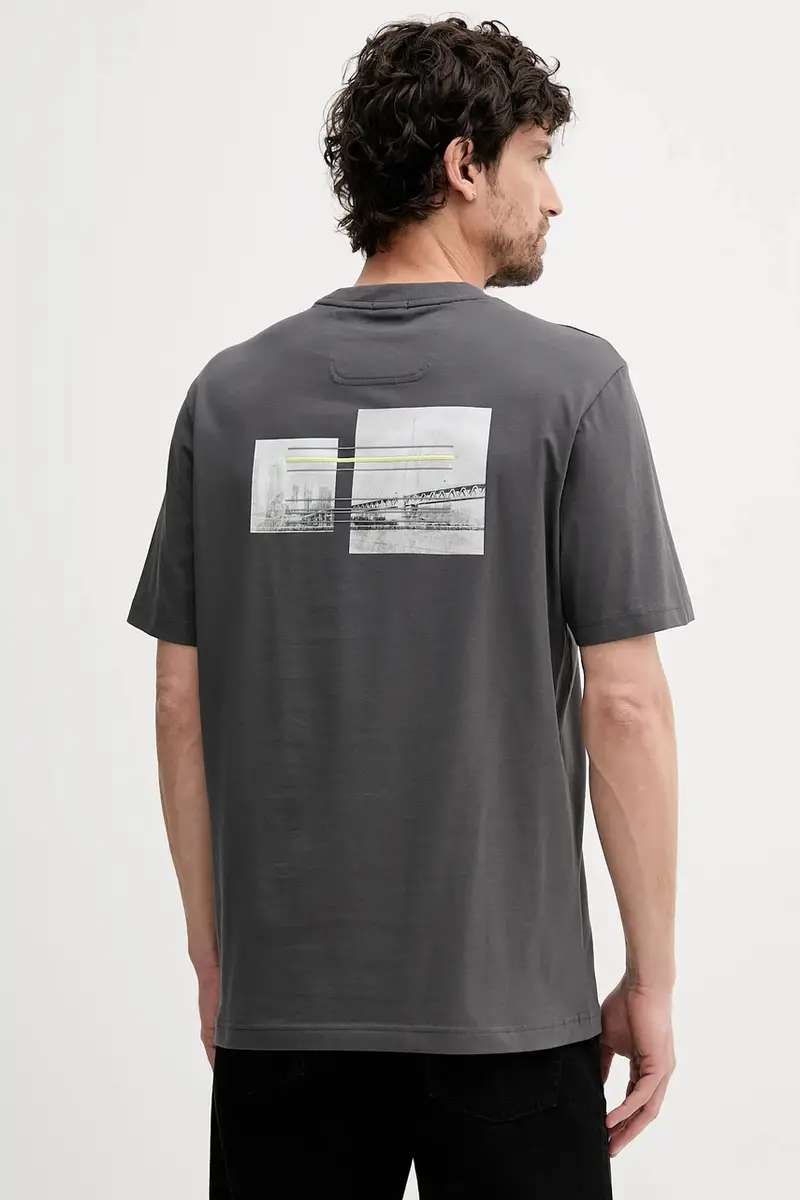 BOSS Green T-shirt Uomo Grigio 3325025 miniatura 2