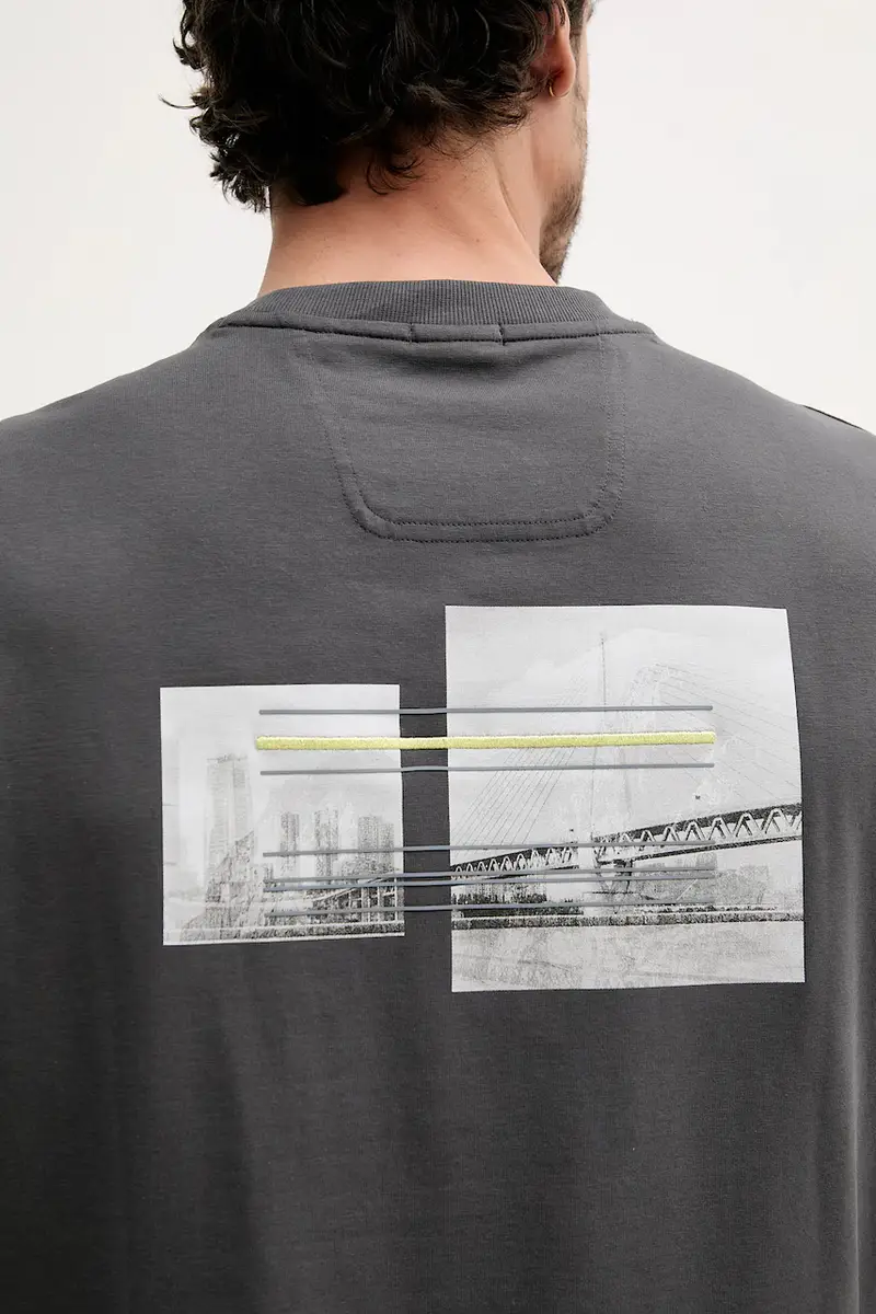 BOSS Green T-shirt Uomo Grigio 3325025 miniatura 4