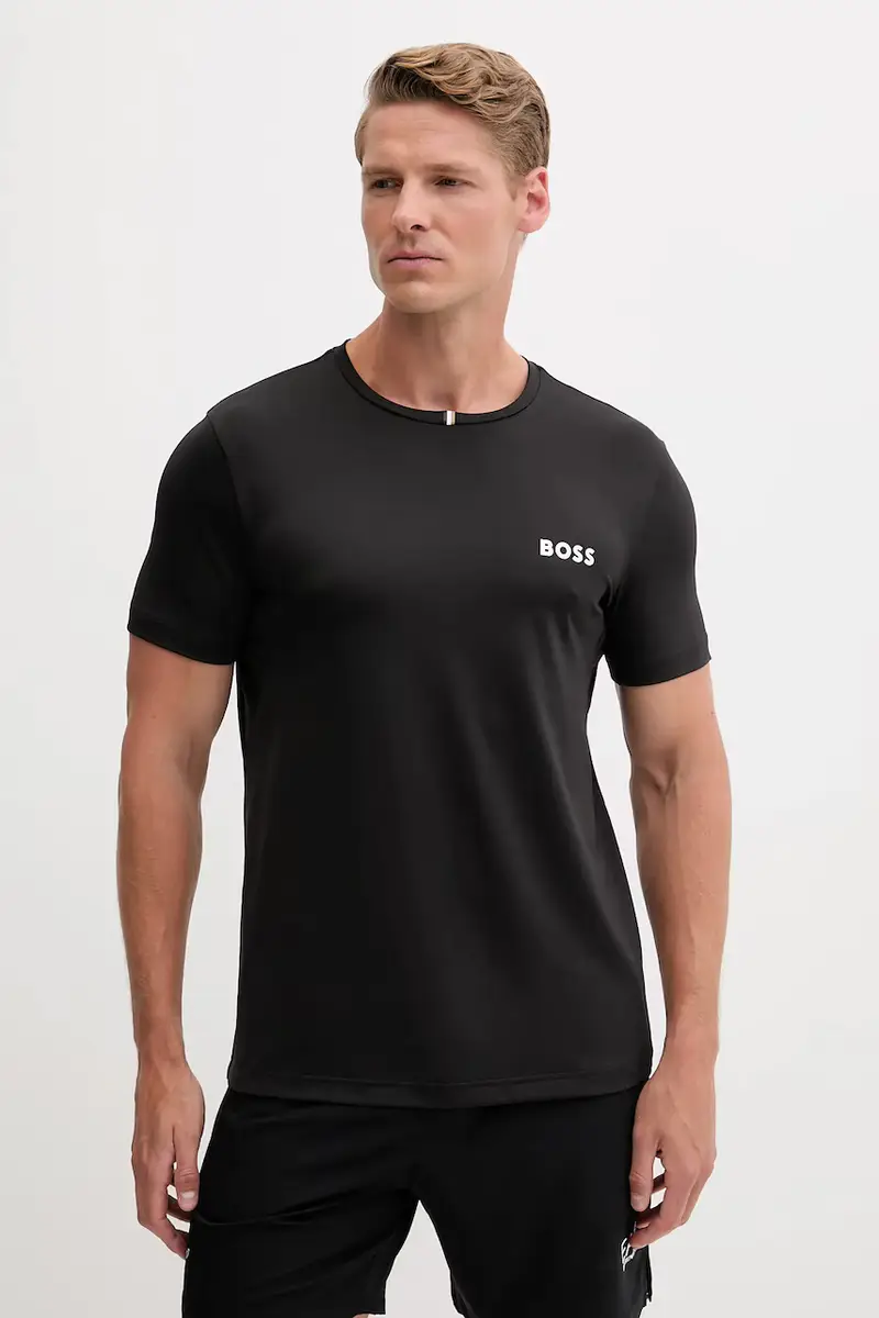 BOSS Green T-shirt Uomo Nero 3645994