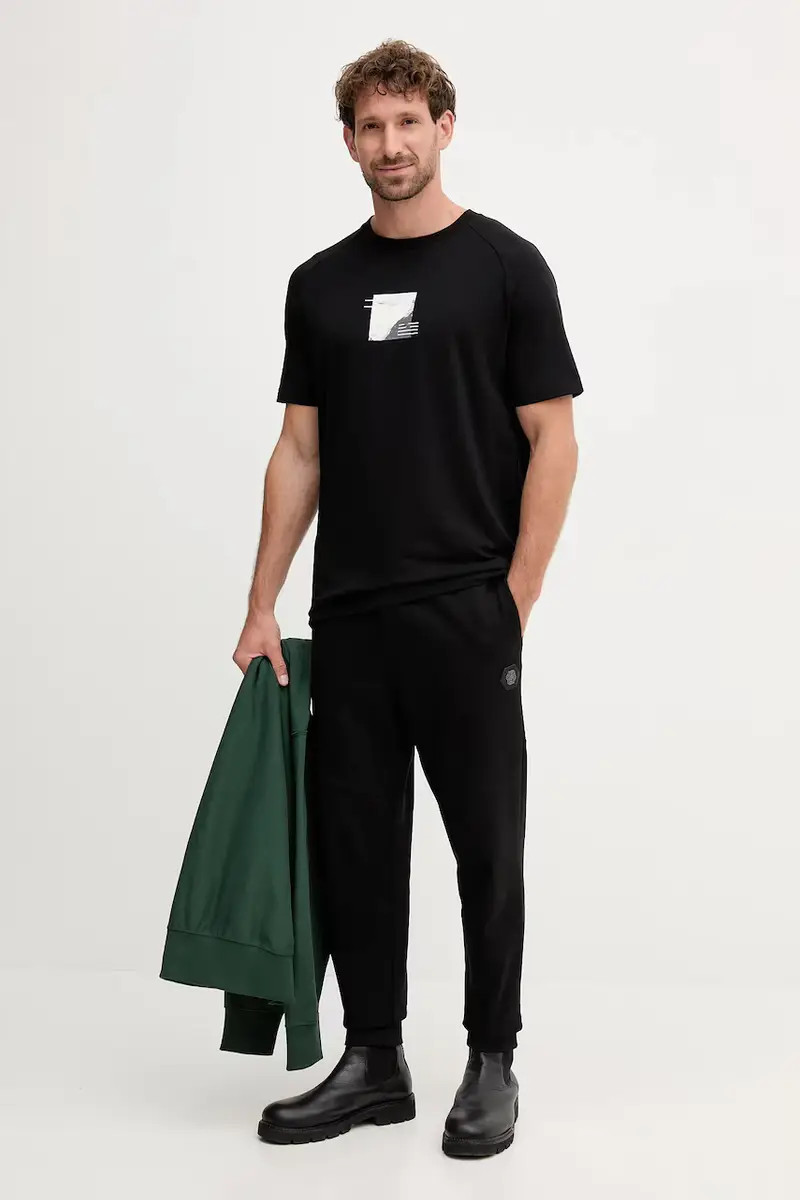 BOSS Green T-shirt Uomo Nero 3427073 miniatura 2