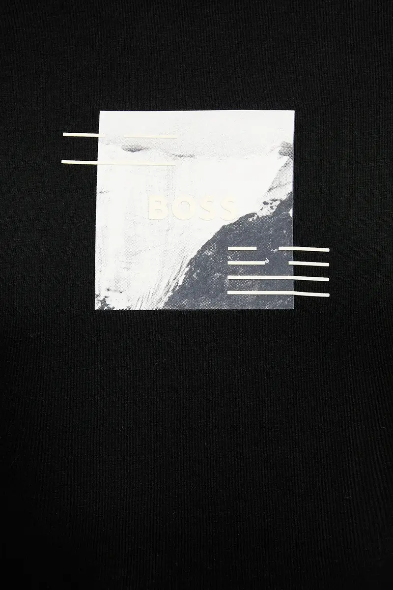 BOSS Green T-shirt Uomo Nero 3427073 miniatura 5