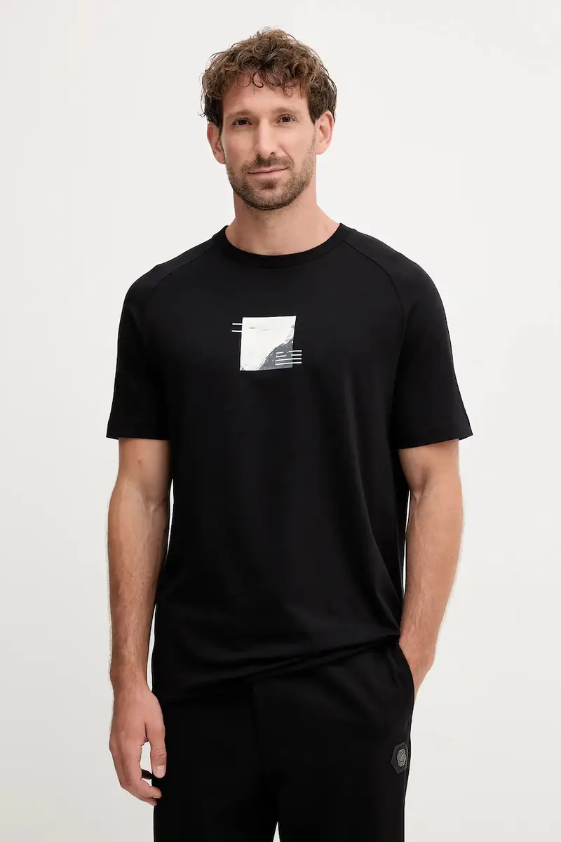 BOSS Green T-shirt Uomo Nero 3427073