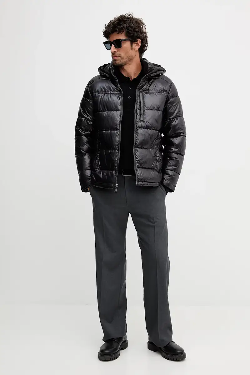 top a maniche lunghe in cotone colore nero 50536609 miniatura 2