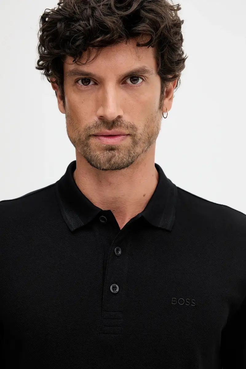 top a maniche lunghe in cotone colore nero 50536609 miniatura 4