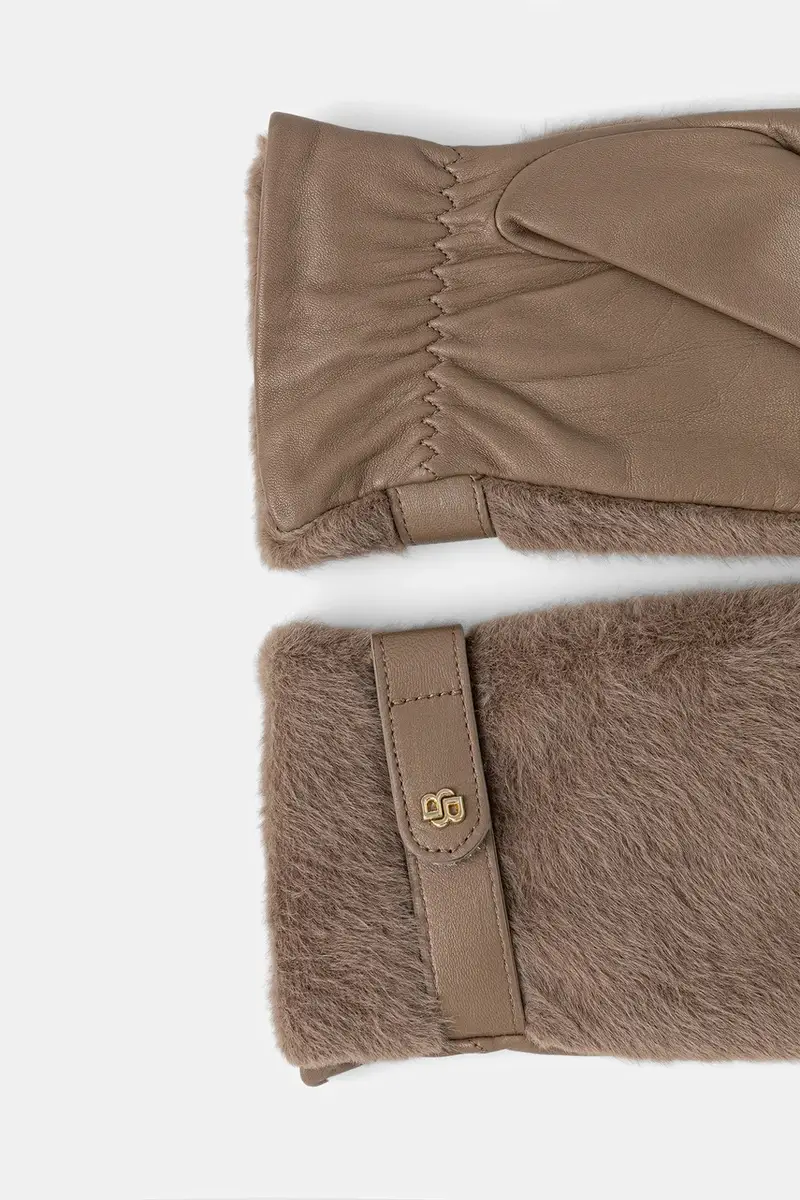 Boss Guanti Donna Marrone 3619592 miniatura 2