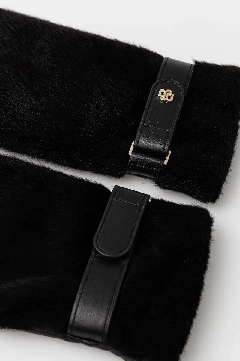 Boss Guanti Donna Nero 3646426 miniatura 2