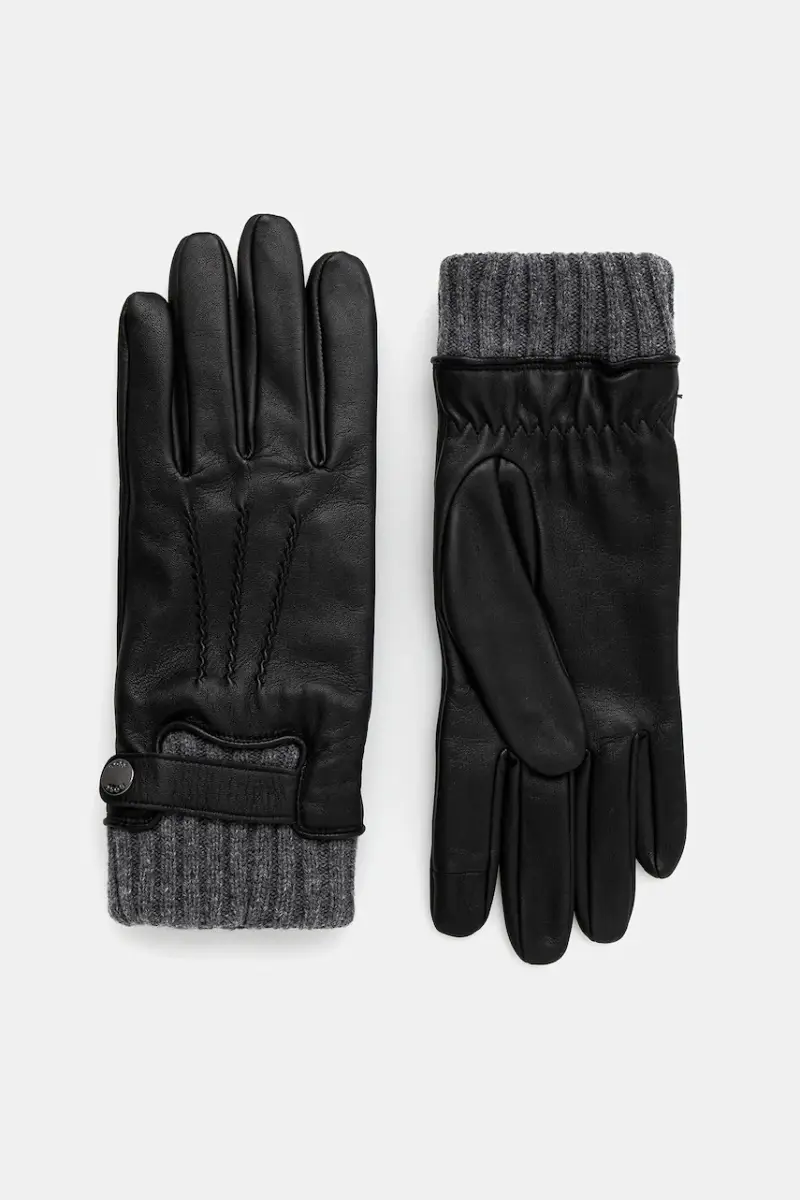 Boss Guanti Uomo Nero 3646510