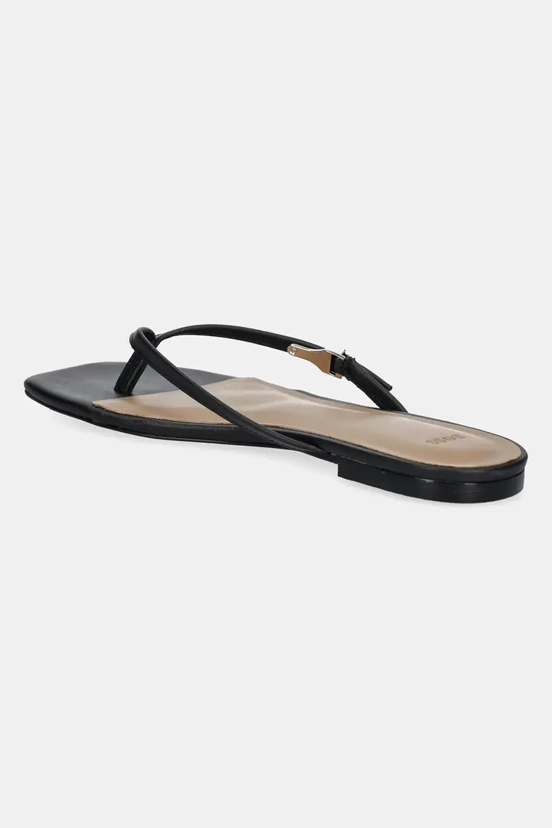 infradito in pelle Charlize donna colore nero 50542228 miniatura 3