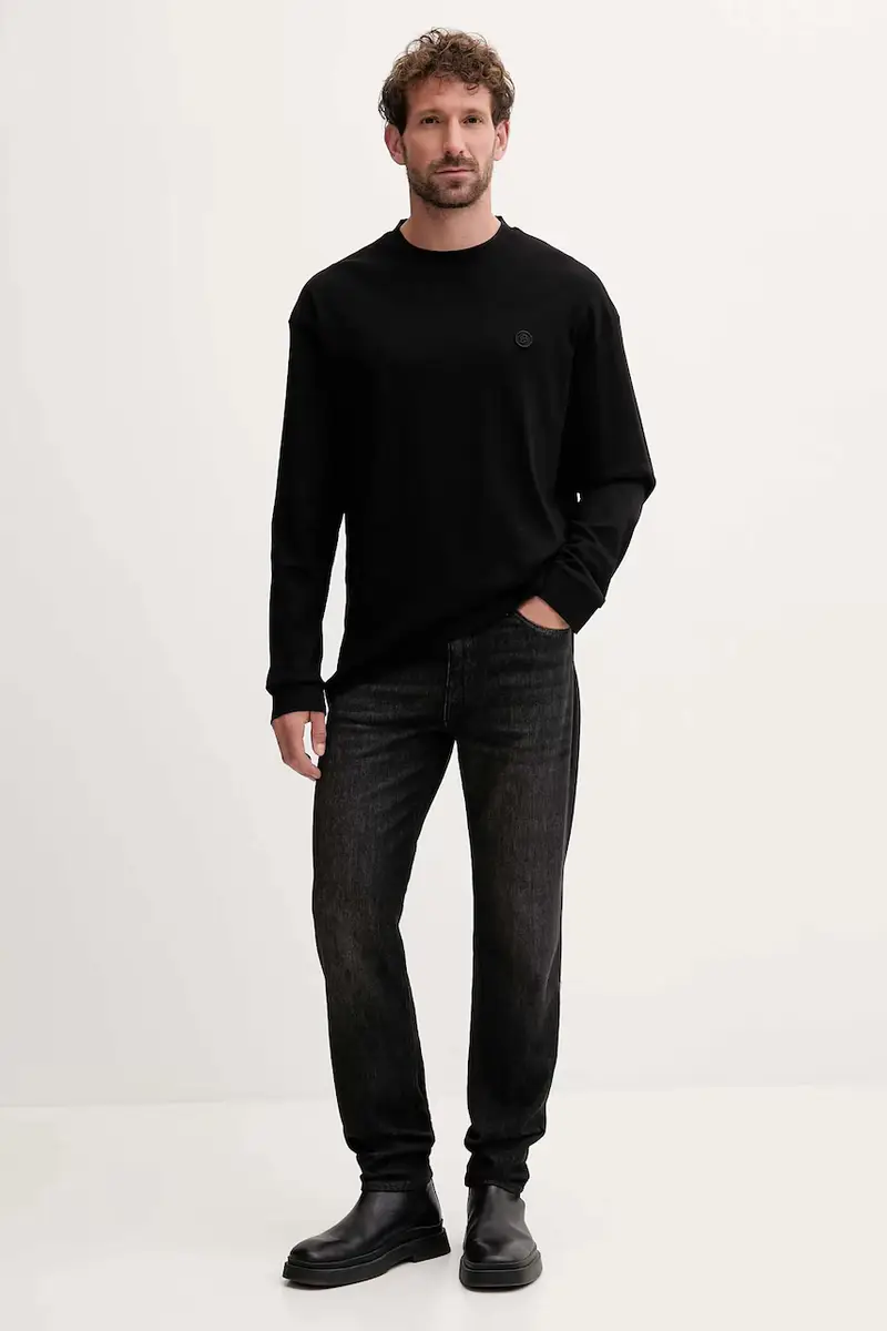 Boss Jeans Uomo Nero 3648439 miniatura 2