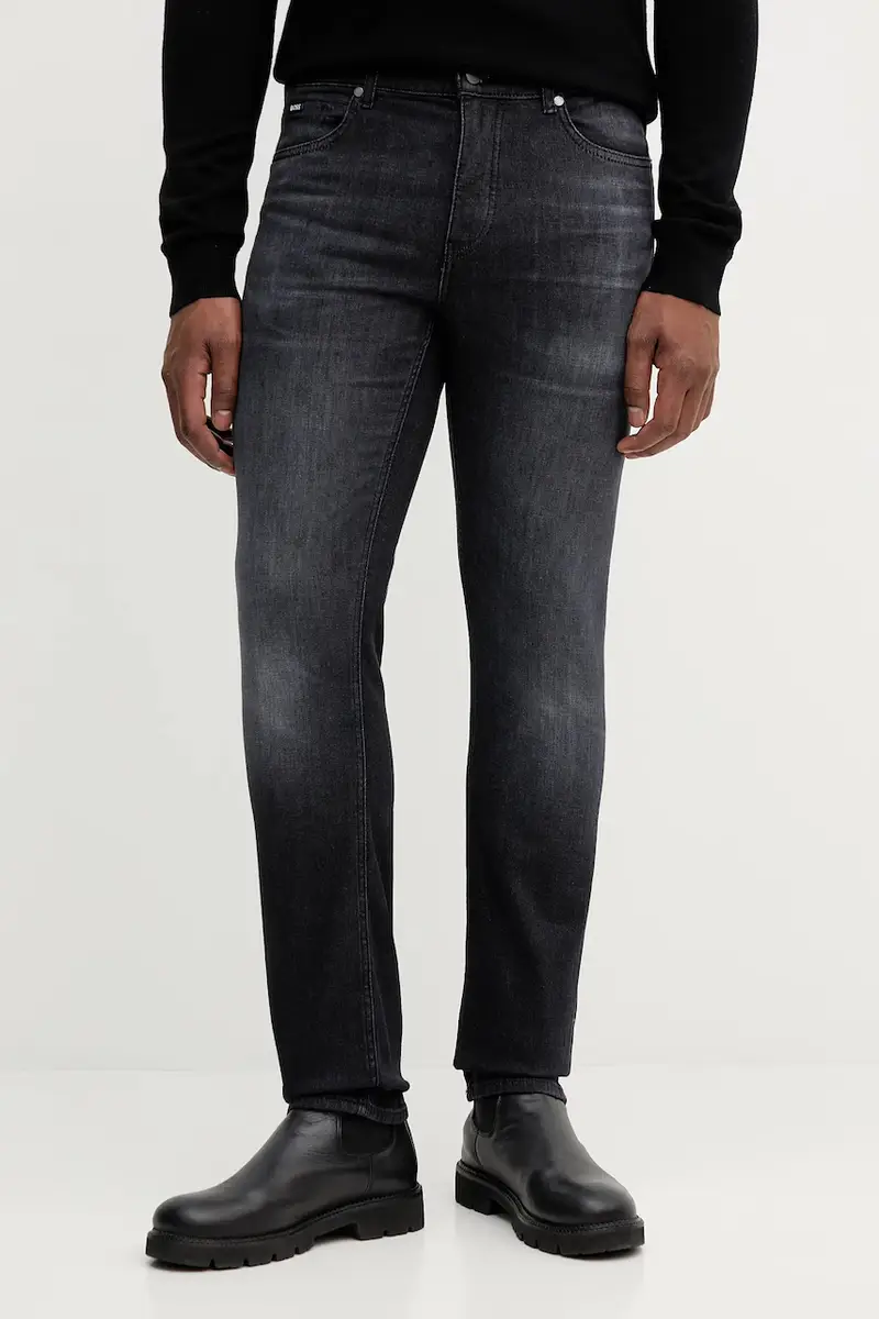 Boss Jeans Uomo Nero 3647480