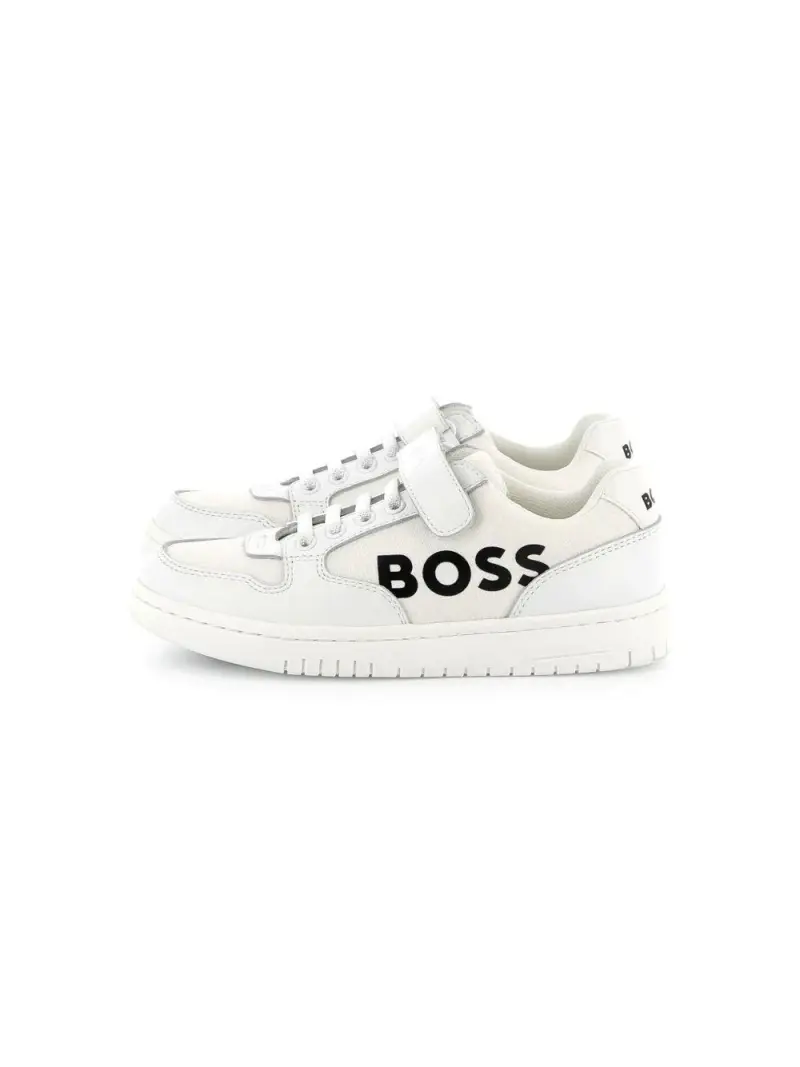 Sneakers boss bianche Bianco miniatura 3