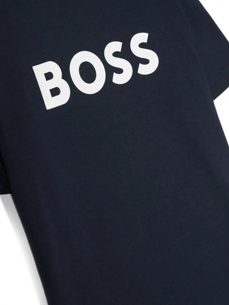 BOSS KIDS T-shirt Blu 2532246 miniatura 3