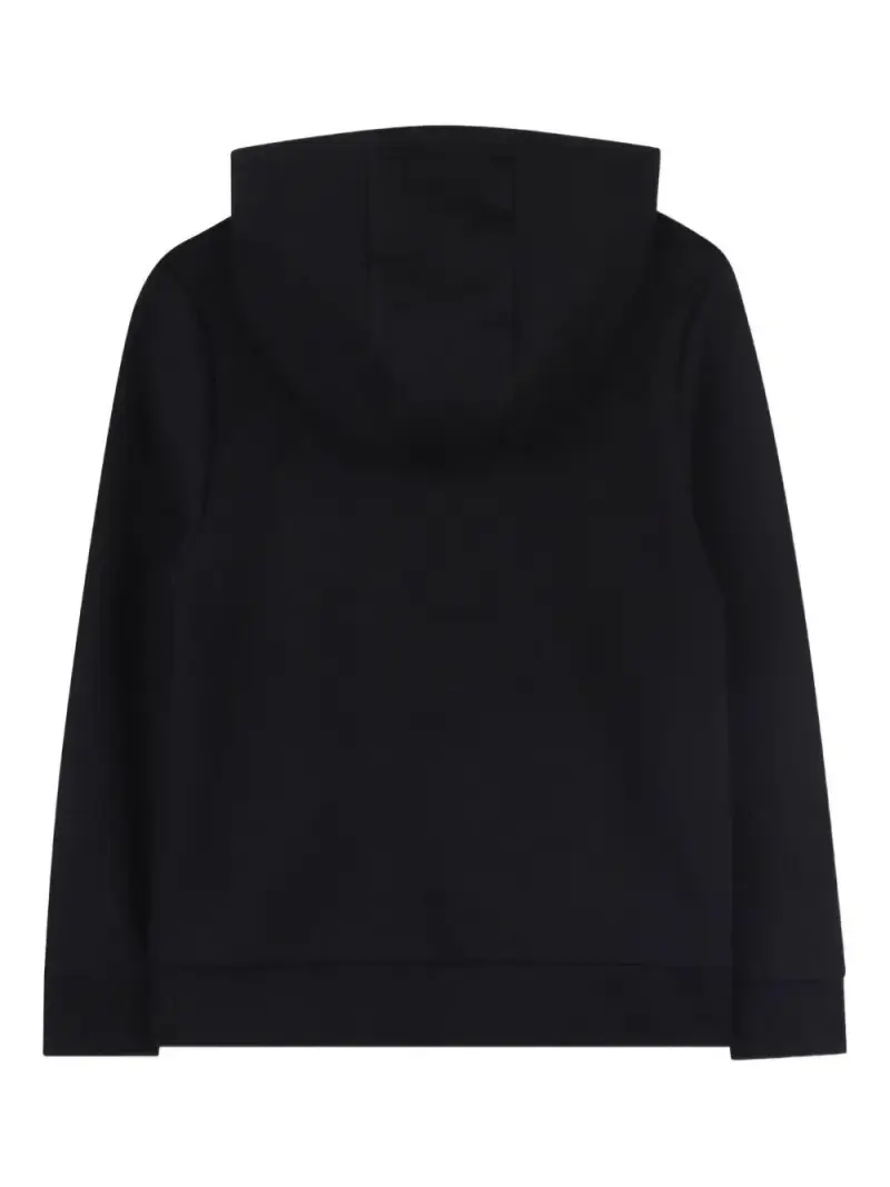 Boss Kidswear Felpa Nero con Logo miniatura 3
