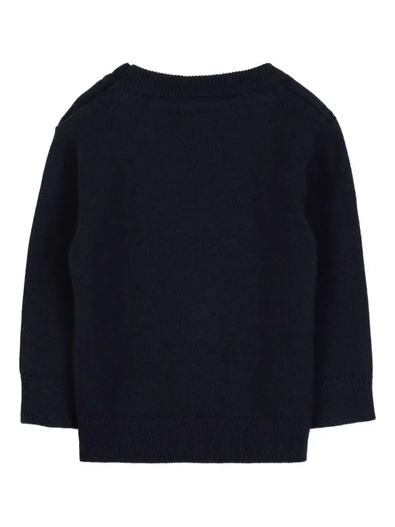 Boss Kidswear Maglione blu navy miniatura 2
