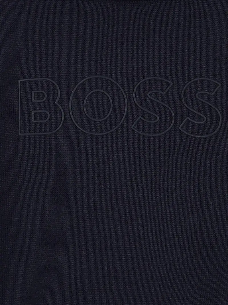 Boss Kidswear Maglione blu navy miniatura 3