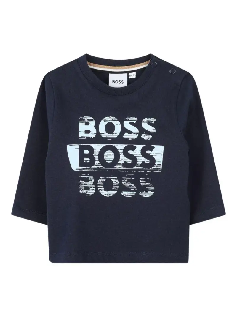 Boss Kidswear Maglietta blu per bambino