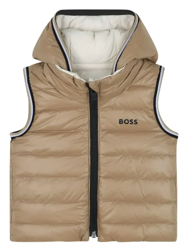 BOSS KIDSWEAR Gilet Beige 4015699