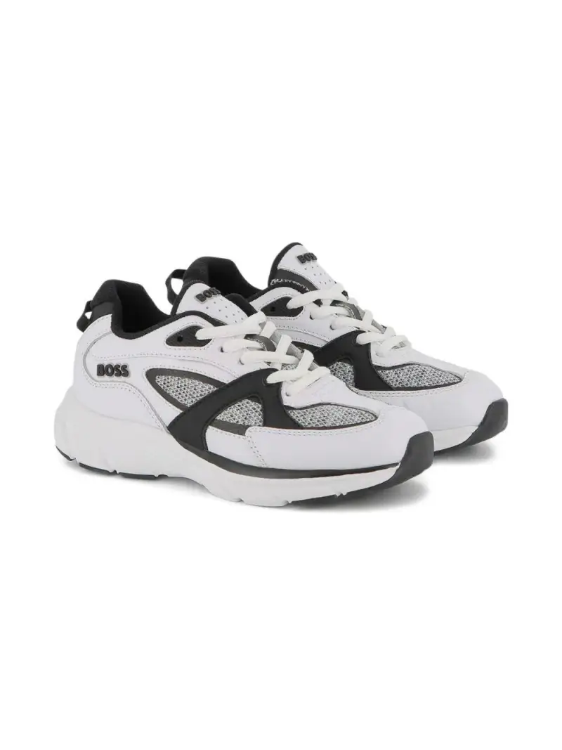 Boss Kidswear Sneakers bianco e nero