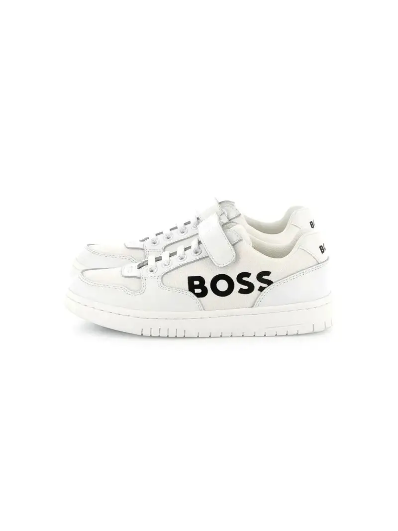 Sneakers boss bianche Bianco miniatura 3