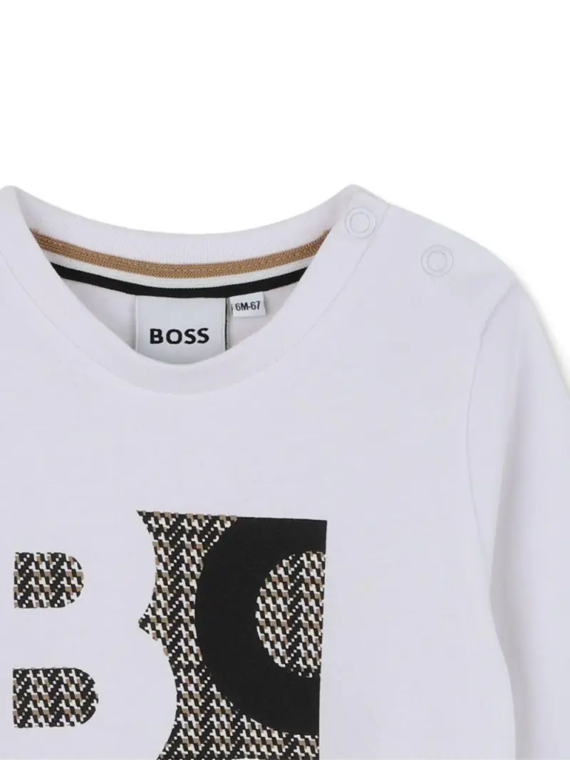 BOSS KIDSWEAR T-shirt Bianco 3872259 miniatura 3