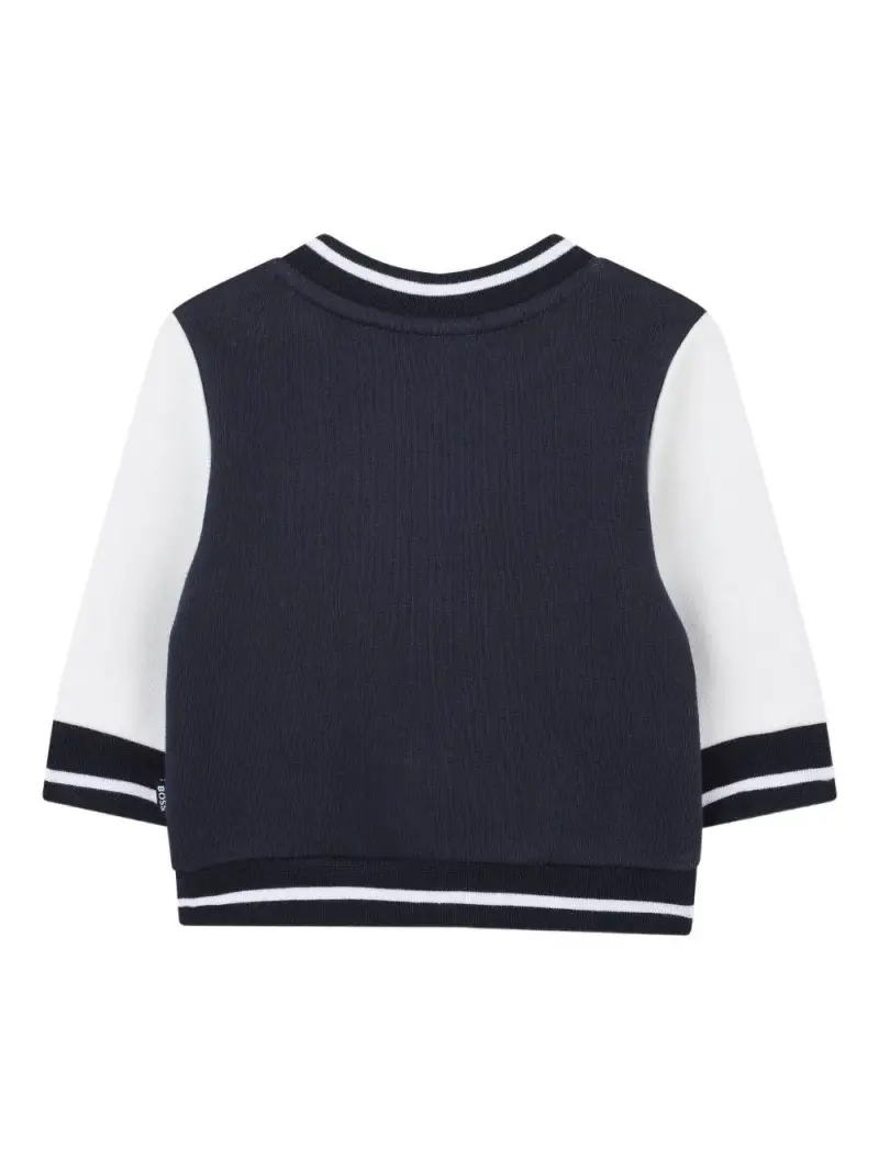 Tuta Sportiva in Cotone Biologico Blu miniatura 2