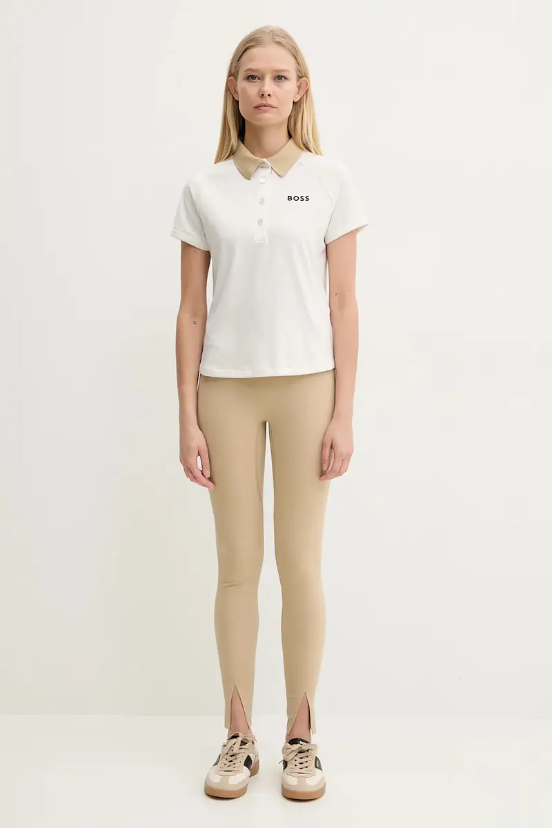 Boss Leggings Donna Beige 3292211 miniatura 2
