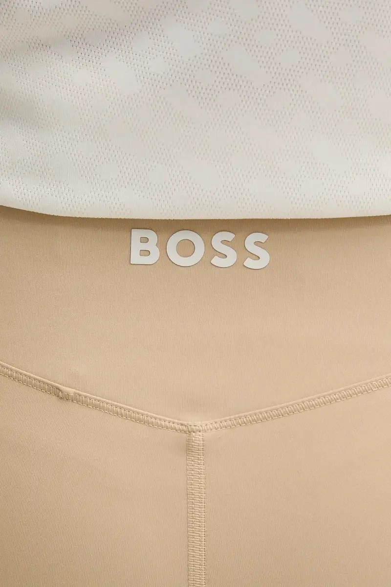 Boss Leggings Donna Beige 3292211 miniatura 4
