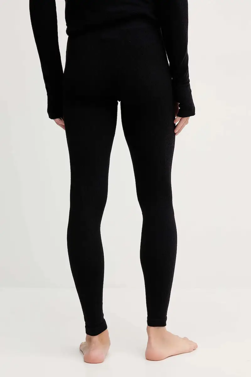 leggins con lana colore nero 50544376 miniatura 3