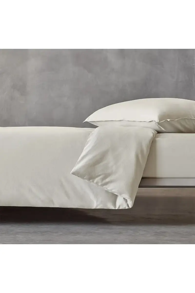 lenzuolo con angoli in cotone BEBOSS Moon 140 x 200 cm Beige miniatura 3