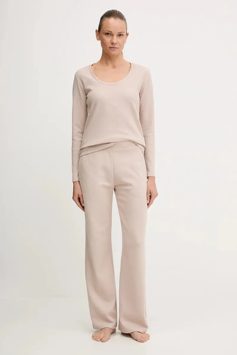 longsleeve lounge colore beige 50550316 miniatura 2