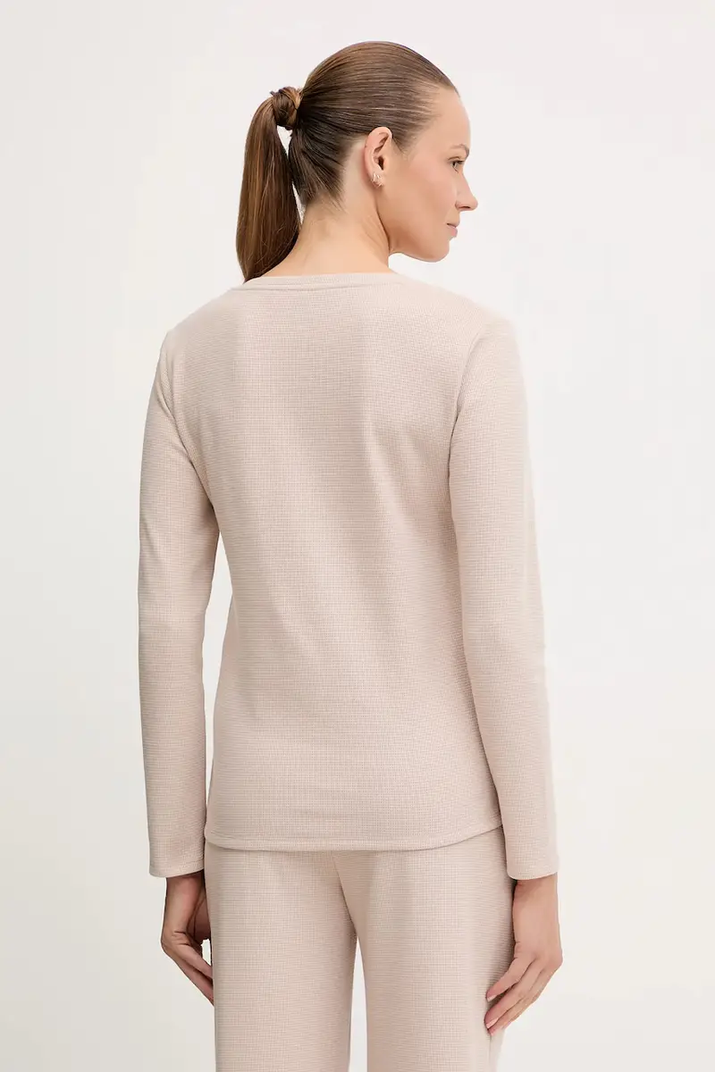 longsleeve lounge colore beige 50550316 miniatura 3