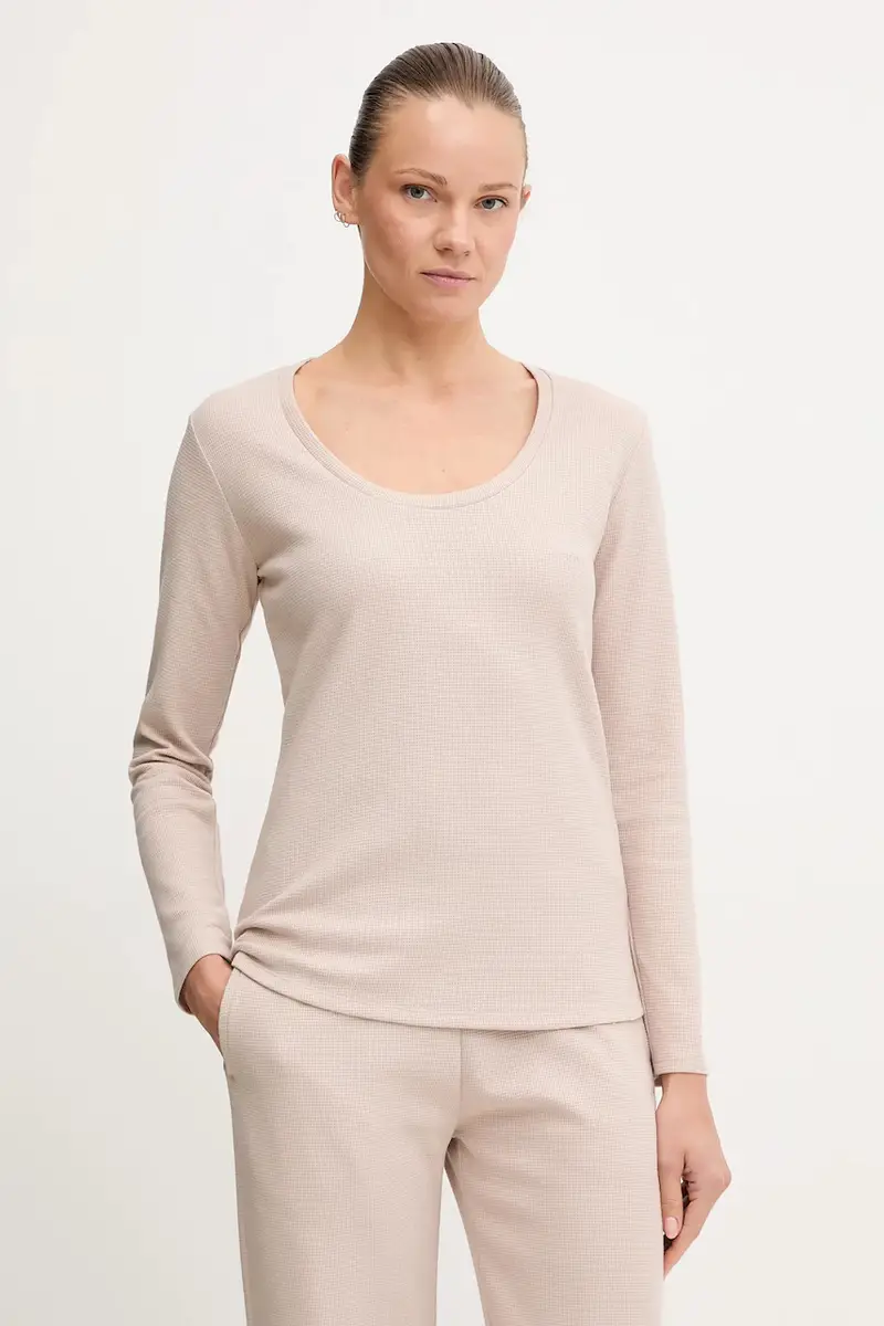 longsleeve lounge colore beige 50550316