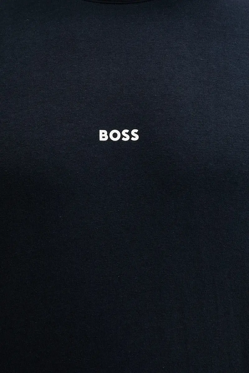 longsleeve lounge uomo colore blu navy con applicazione 50550484 miniatura 5