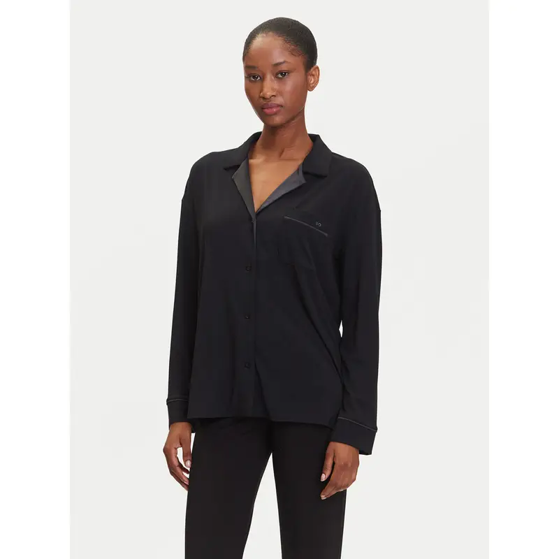 Maglietta del pigiama Sheen 50545588 Nero Relaxed Fit