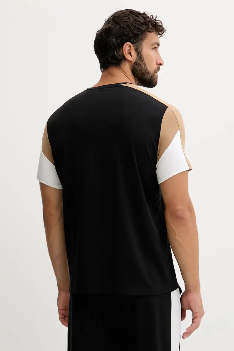 maglietta lounge uomo colore nero 50545931 miniatura 3