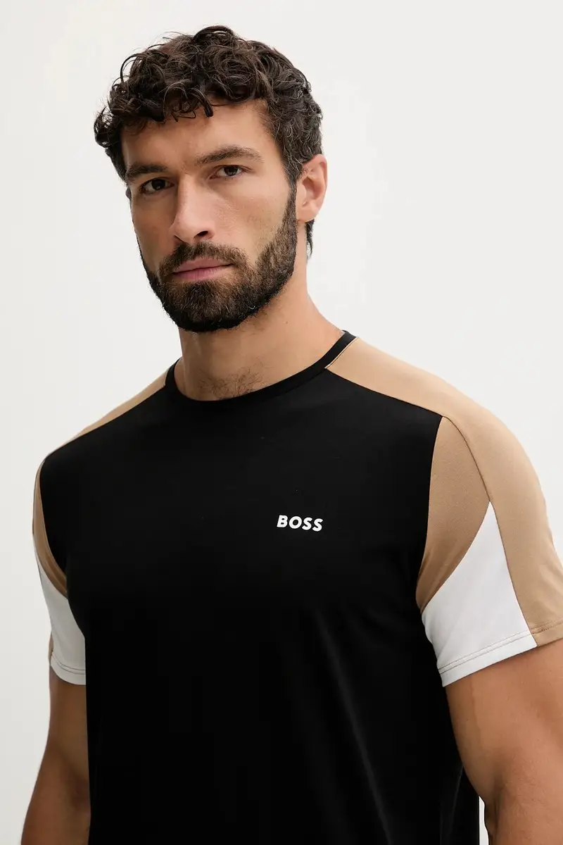 maglietta lounge uomo colore nero 50545931 miniatura 4