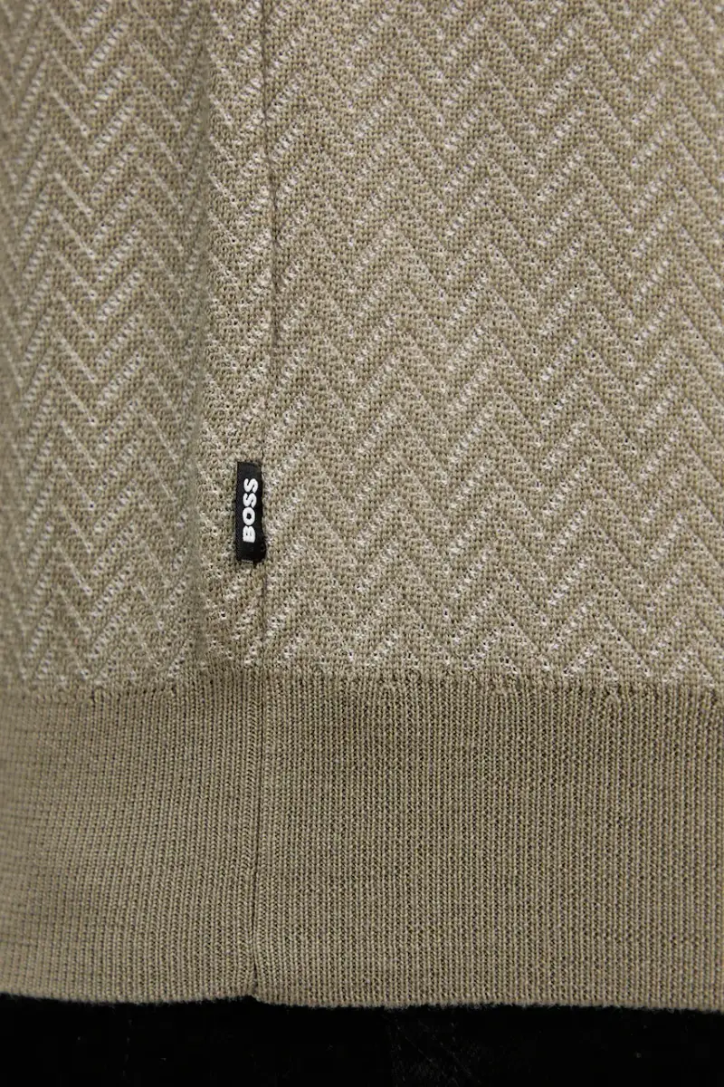 maglione con lana colore verde 50549985 miniatura 5