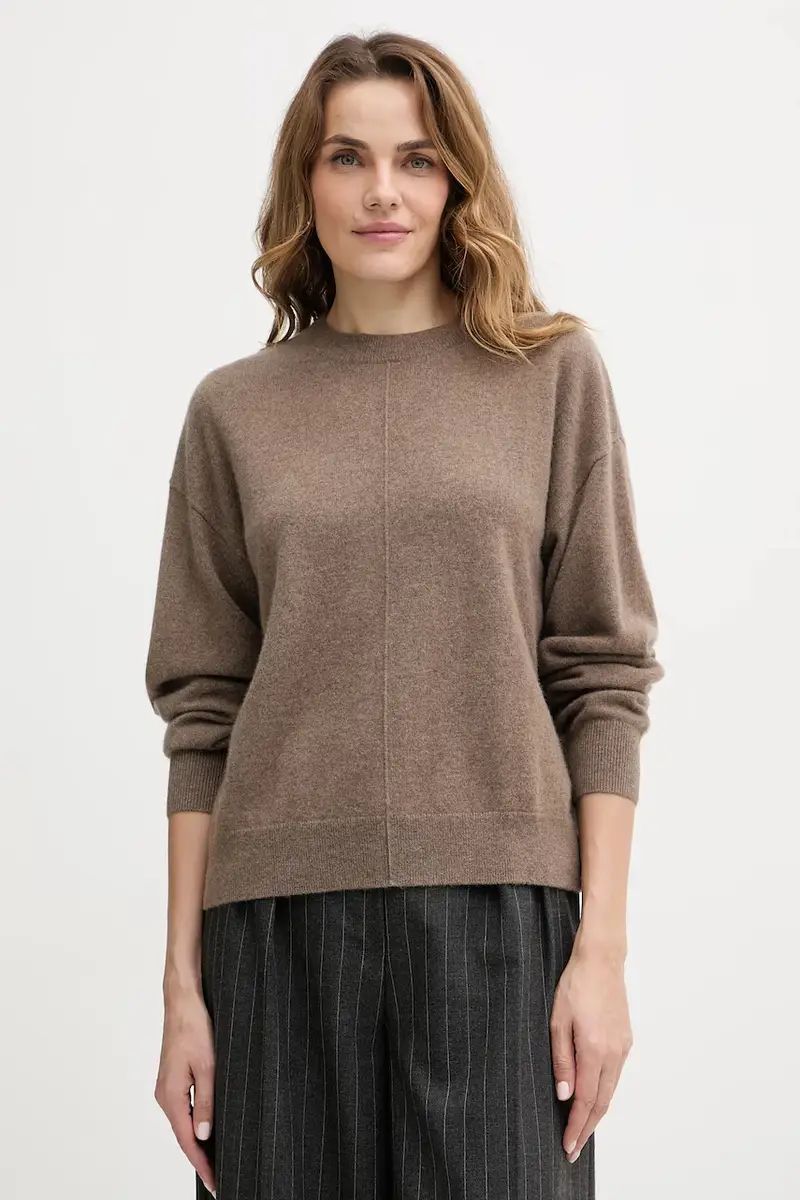 maglione in cachemirie Fascona Marrone