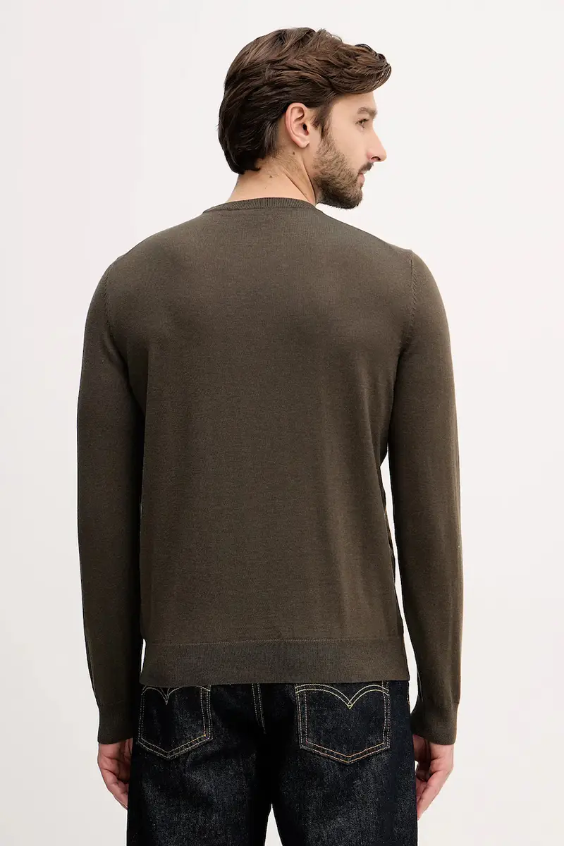 maglione in lana Baram Verde miniatura 3