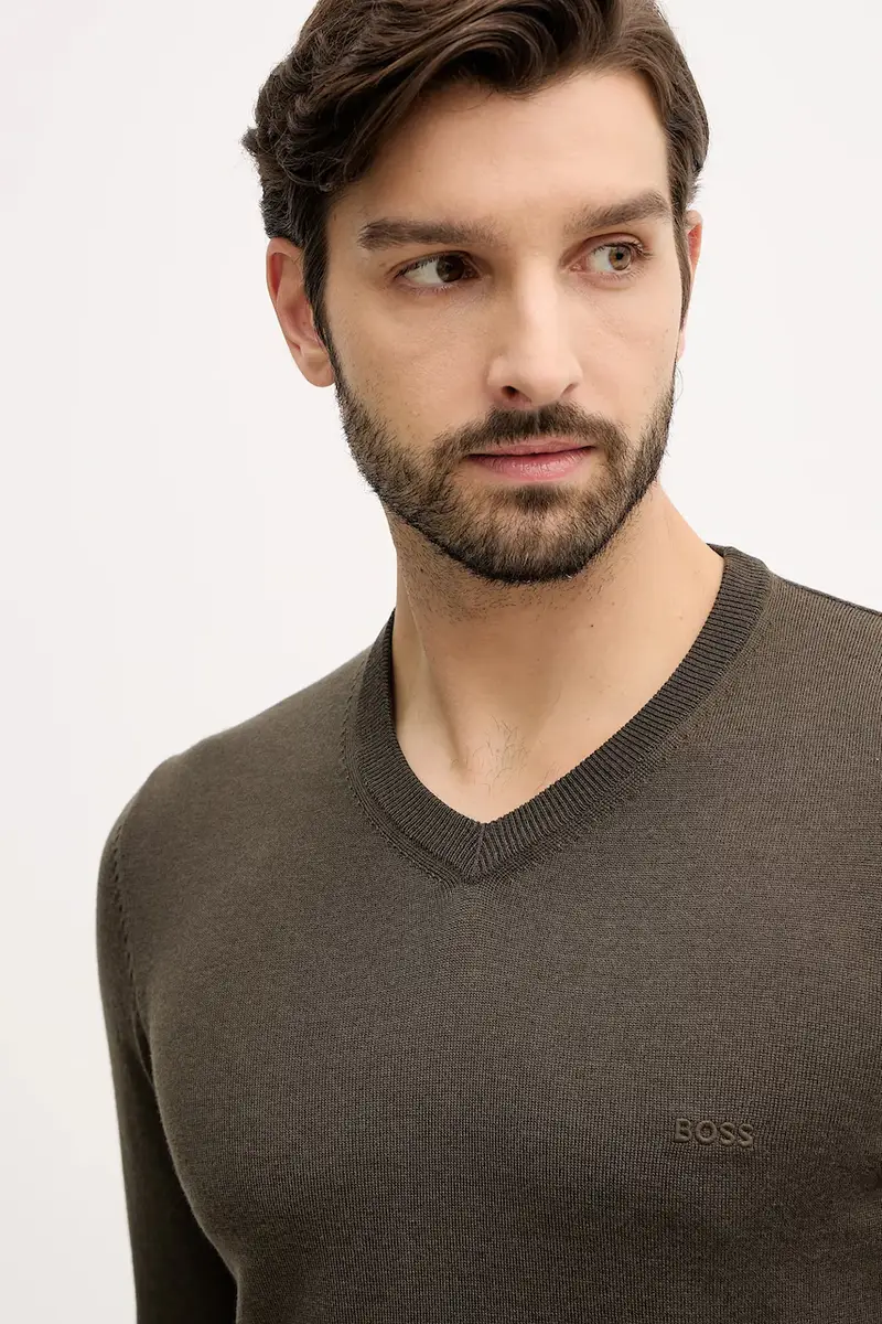 maglione in lana Baram Verde miniatura 4