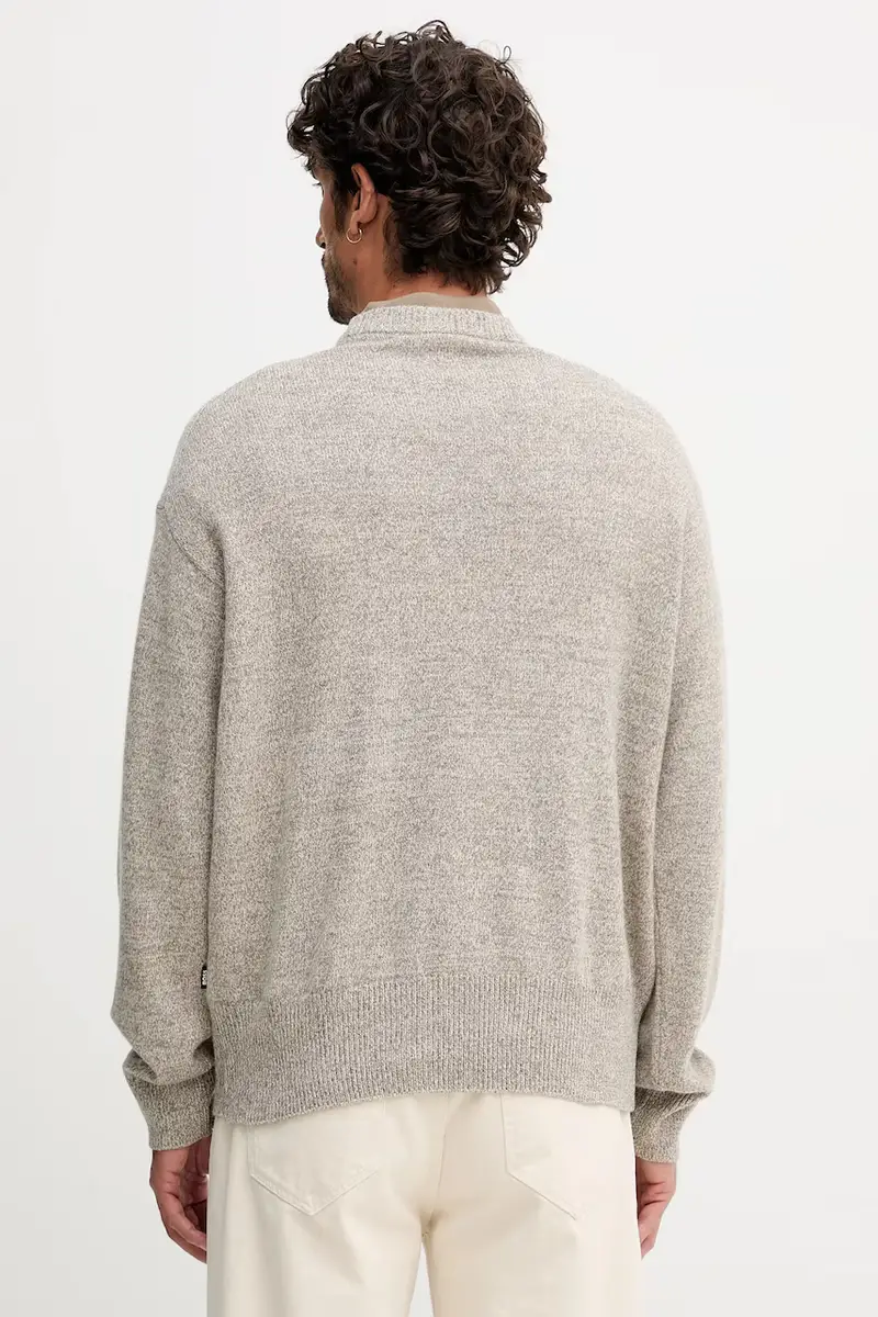 maglione in lana C-Hercole Beige miniatura 3