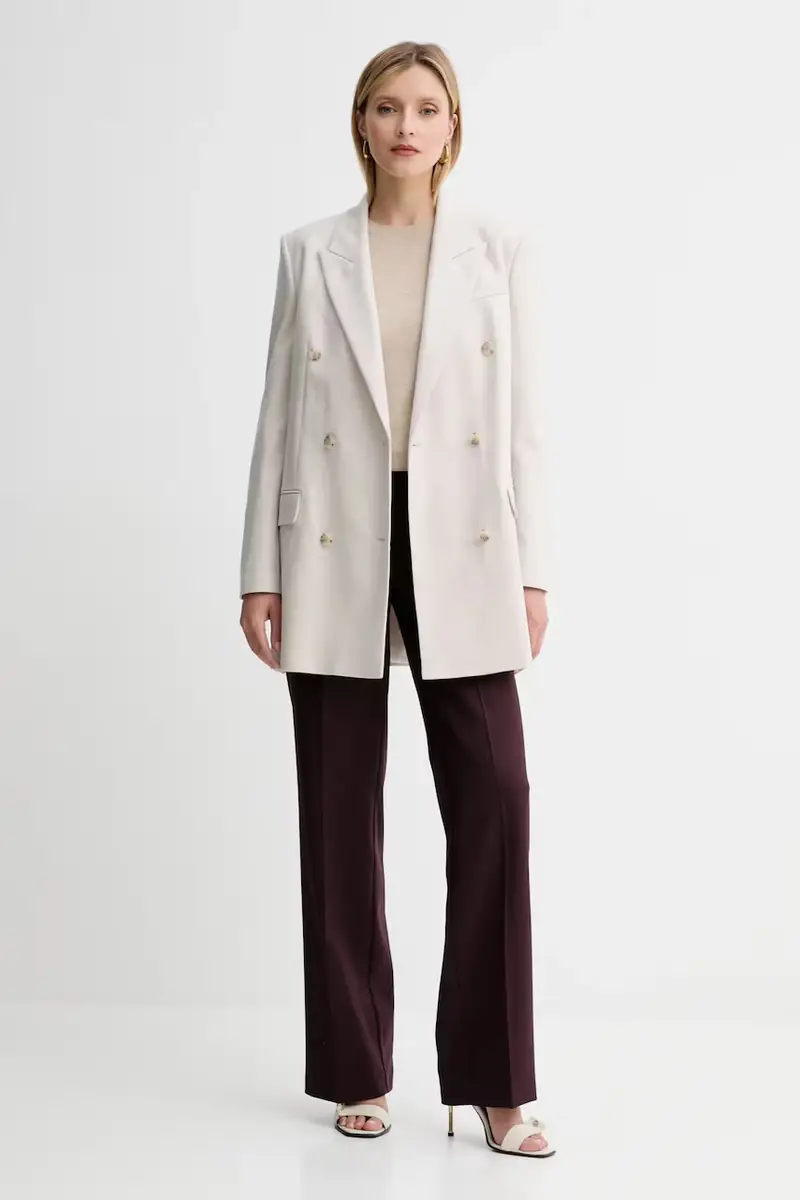 maglione in lana donna colore beige 50544987 miniatura 2