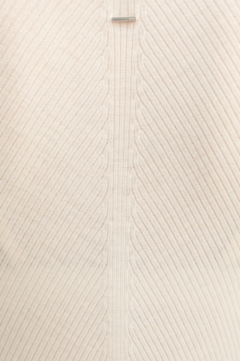 maglione in lana donna colore beige 50549166 miniatura 5