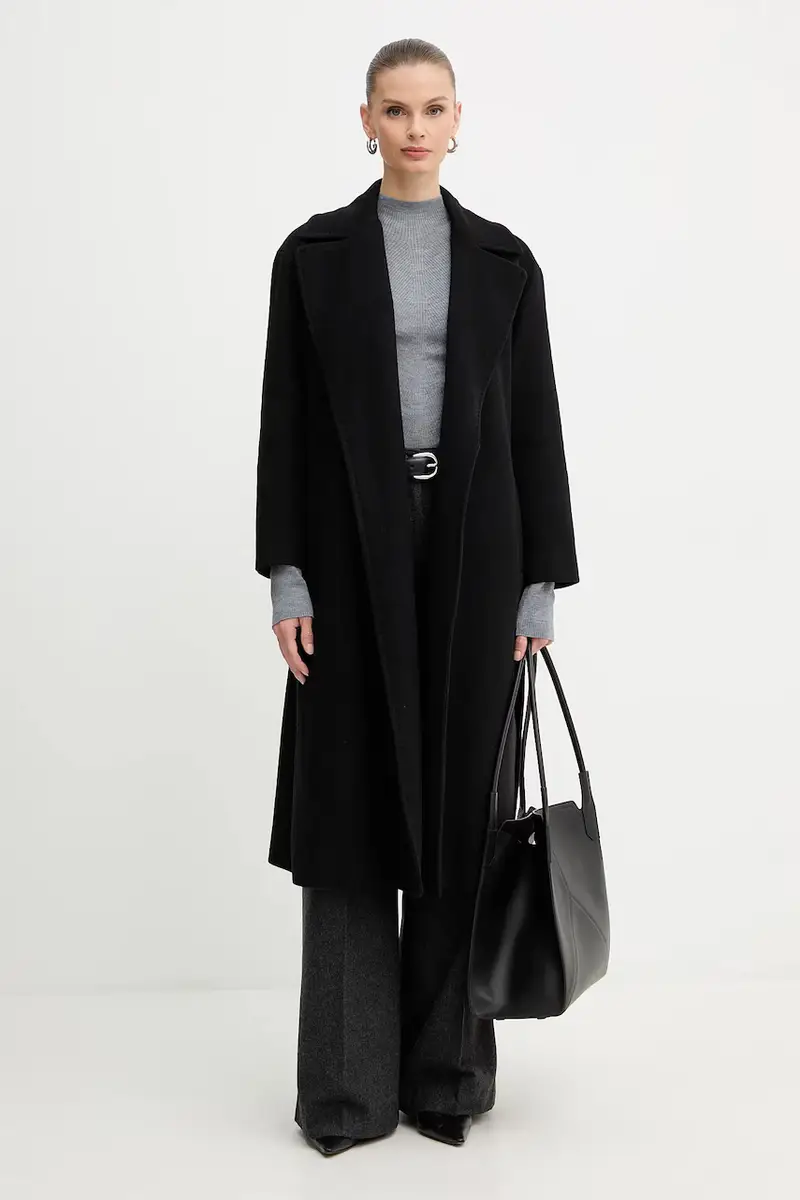 maglione in lana donna colore grigio 50549166 miniatura 2