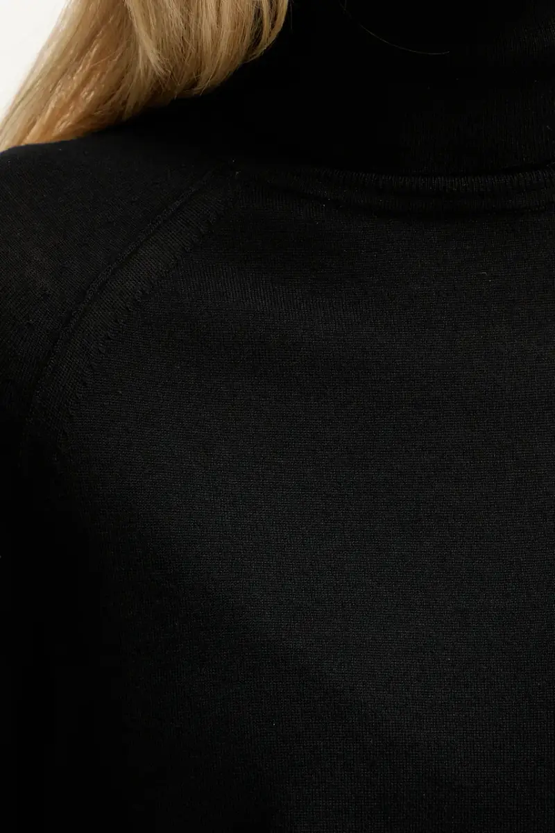 maglione in lana donna colore nero 50548298 miniatura 5